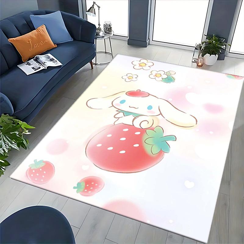 Anime Cartoon Design Chair Mat - Non-Slip Carpet for Office Chairs, Home Decor, Living Room, Bedroom, Game Room & Dormitory (Seasonal Gift).E045