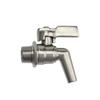 Нержавеющая сталь Пивной 1/2" Кран-дозатор 200PSI Для домашнего пивоварения Бочка Ферментер Вино Пиво Напитки Сок Диспенсер Кран Кеги для напитков