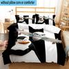 3PCS Penguins dventure 3pcs Bedding,Including 3PCS Duvet Cover And 2pcs Pillowcases Perfect for Christmas,Ideal for Bedroom, Dormitory