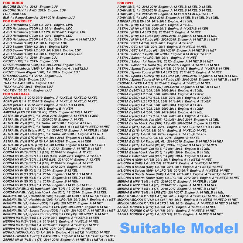 Комплект катушек зажигания и свечей зажигания Для CHEVROLET CRUZE 1.4 2011-2015 ORLANDO TRAX OPEL ASTRA J CORSA D VAUXHALL ZAFIRA 55577898 UF669