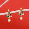 Серьги Higu из серебра 925 пробы на Рождество E1080/E1055/E1002/E1162/E1429-E1443