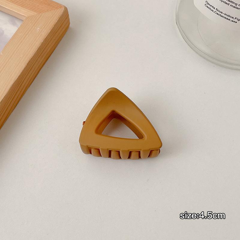 New Women Fashion Metal Geometric Hair Clips Claw Clip Large Acrylic Hair Clip Headband Hairpin Hair Crab Hair Accessories