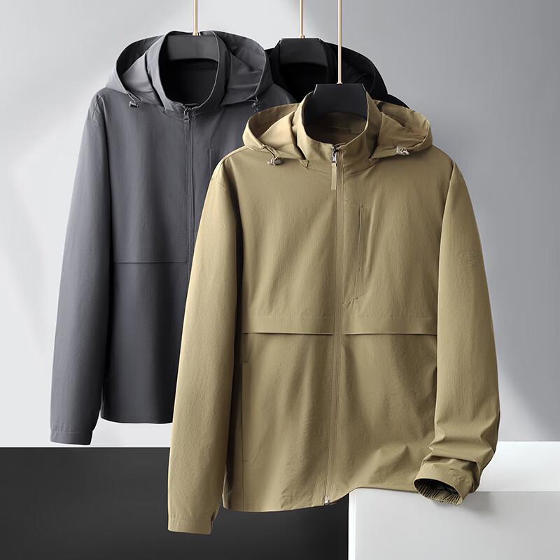 Dibenze Мужская повседневная куртка большого размера на весну-осень