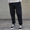 Vans Штаны мужские спортивные с манжетами из плотной трикотажной ткани с флисовой подкладкой, черные VN0A3HKNBLK
