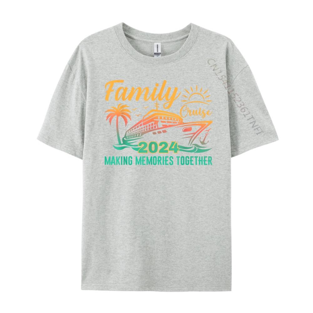 Family Cruise Making Memories Together Vacation Boat Black T Shirt Mens Clothing Game