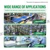 PVC Transmission Conveyor Belt, Thickness 1–5mm, Perimeter 1050–1500mm, Width 40-60mm, custom sizes available