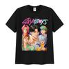 K-pop Saja Boys Demon Hunters Movies 2025 Graphic T Shirt Men's Women Retro Harajuku O-Neck Oversized Cotton T-shirt Summer Tops