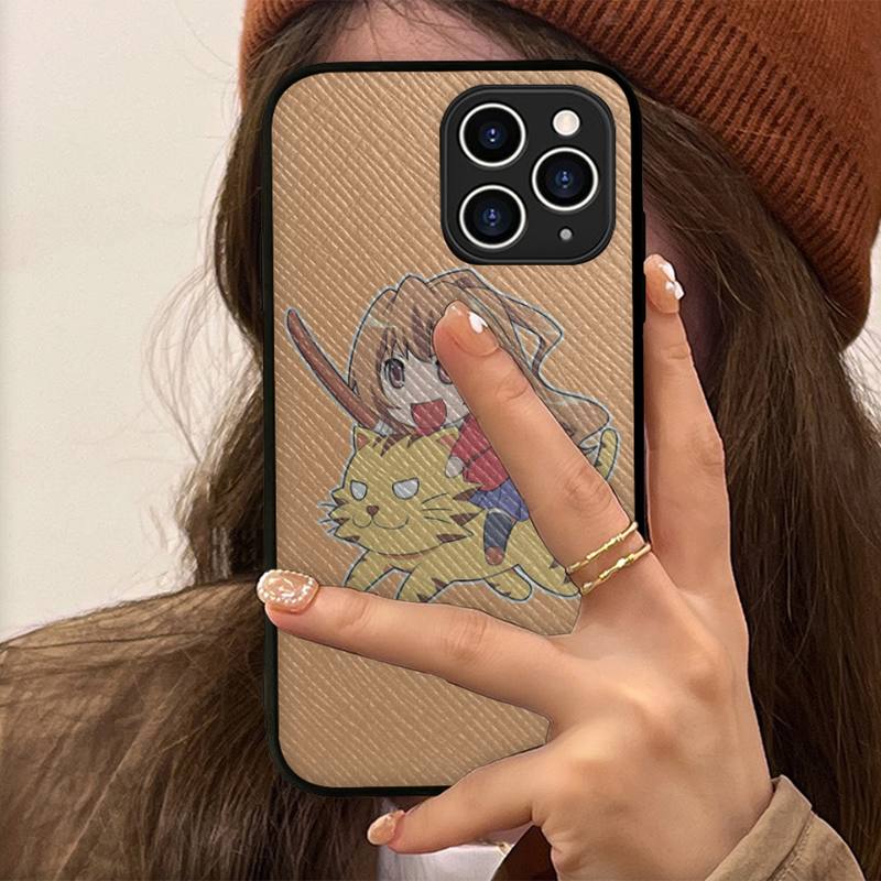 Чехол для телефона Toradora Taiga aisaka, жесткий кожаный чехол для iPhone 11, 12, 13 Mini Pro Max 8, 7 Plus SE 2020 X XR XS, чехол