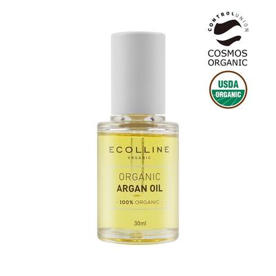 Ecolin Органическое аргановое масло 30 мл (100% органическое аргановое масло.), органическое аргановое масло, 1 шт.