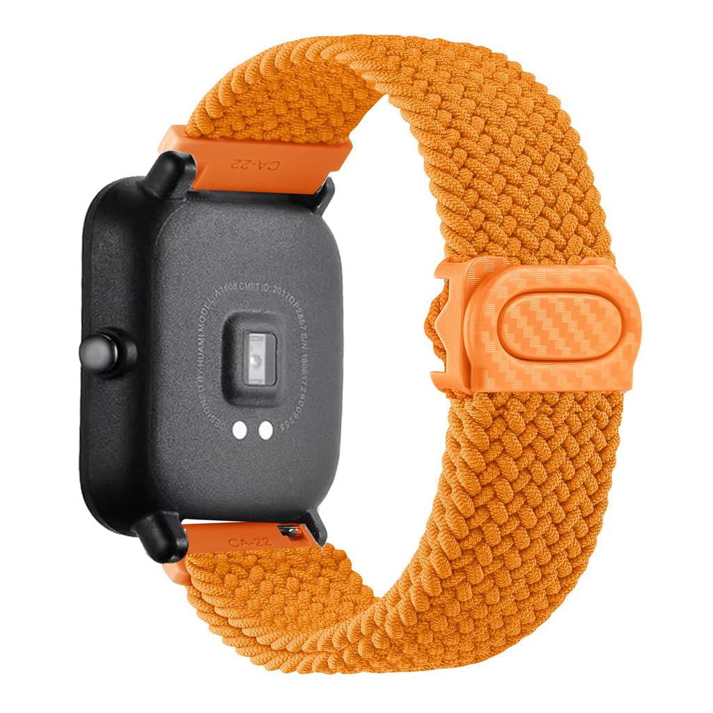 Для Amazfit bip 6/5/Balance/helio/GTS/4/2e/Mini/3/GTR/4/3/Pro ремешок Плетеный браслет correa huawei gt 5 4 20мм 22мм ремешки для часов