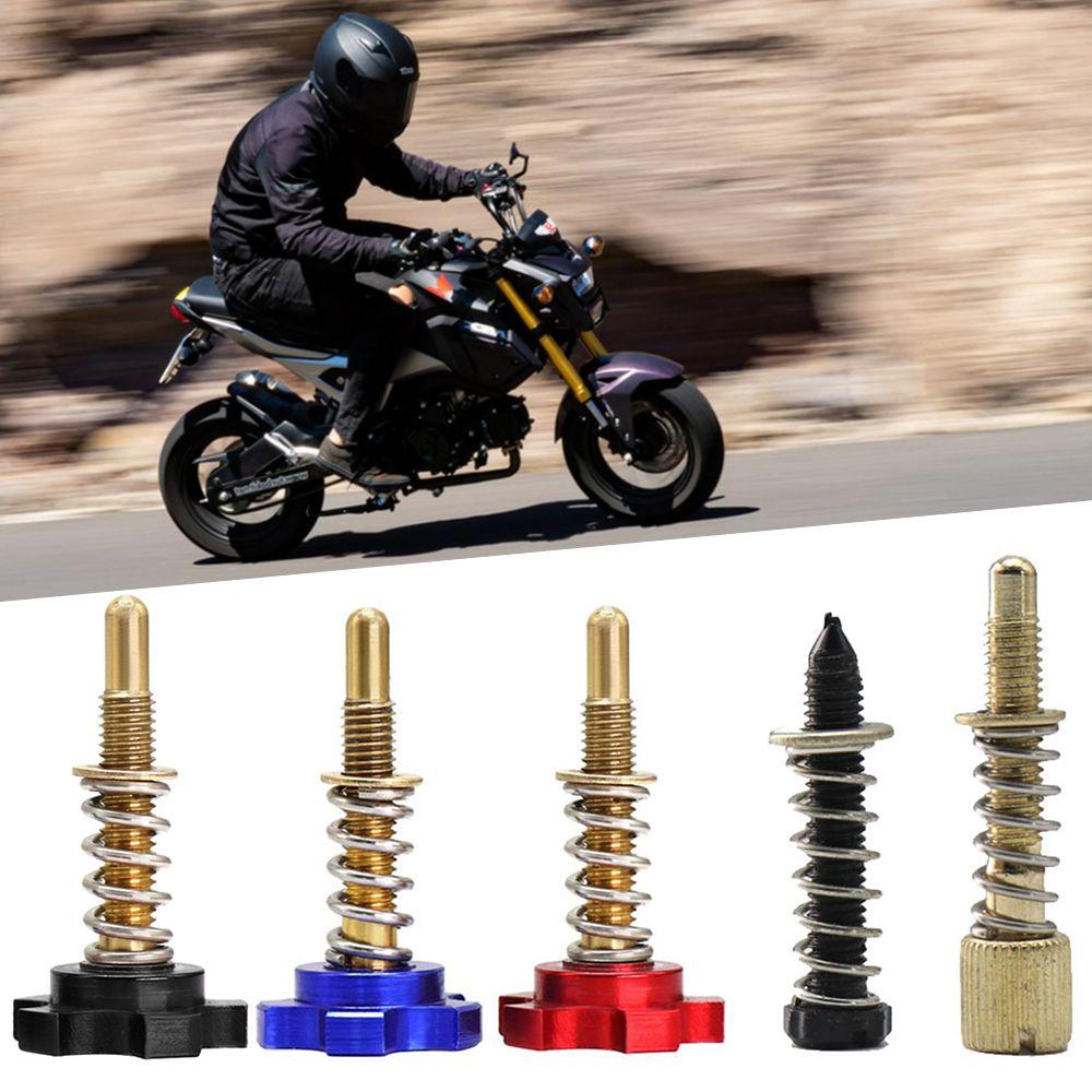 Easy Adjustable Replacement Motorcycle Idle Speed Adjuster Air Carburetor Screw Fuel Mixture Screw