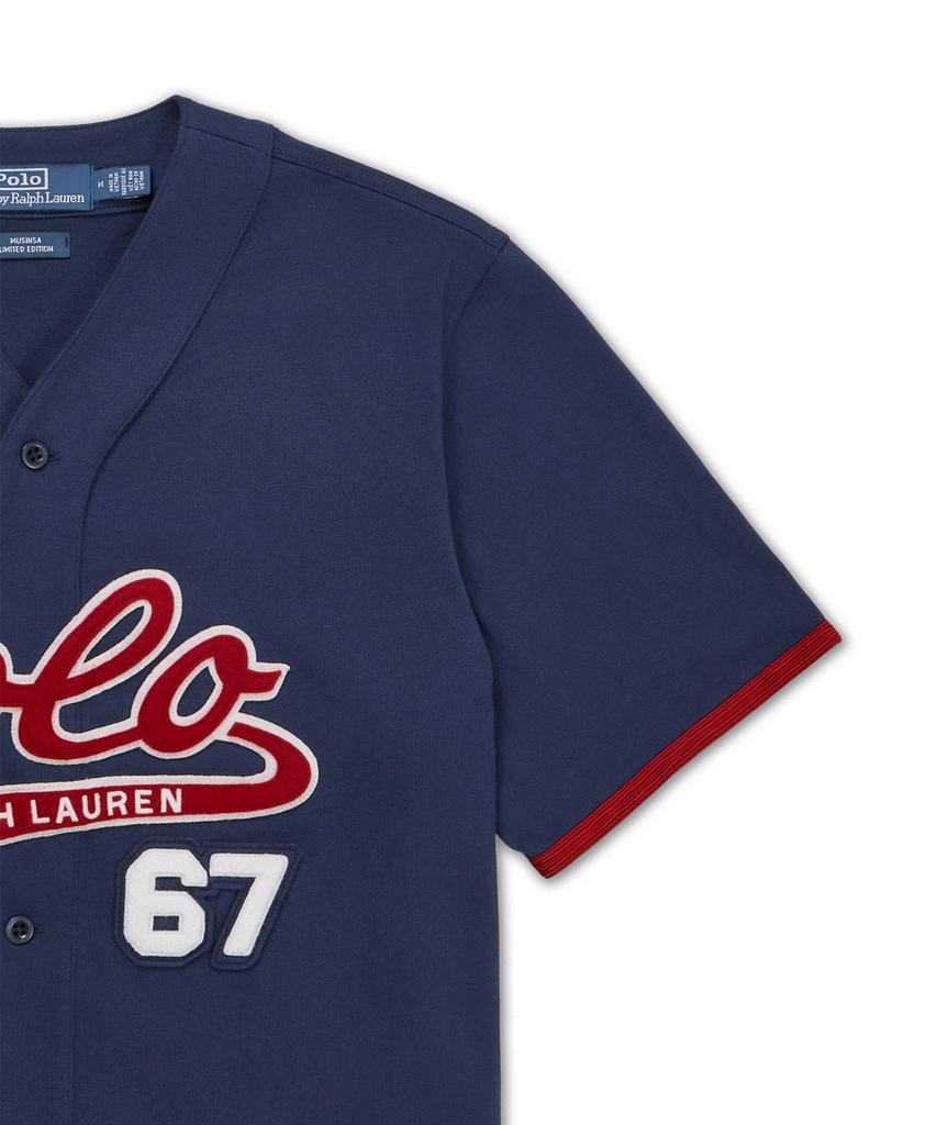 POLO RALPH LAUREN [Baseball Capsule] Polo Baseball Jersey - Navy
