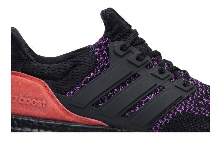 Men's Sneakers adidas Ultra Boost Core Black Active Purple Shock Red Core Black/Active Purple/Shock Red