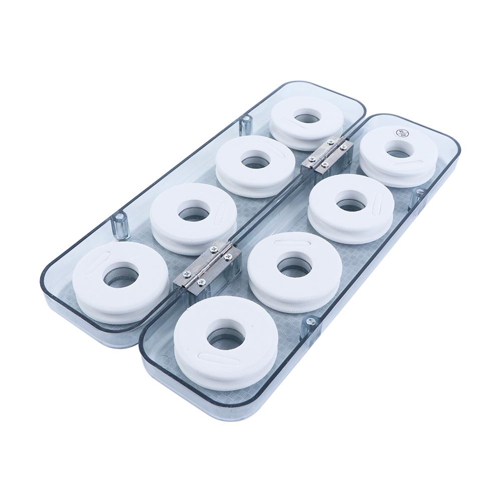 8/16Pcs Fishing Line Bobbin Foam Spools Main Line Box Fishing Line Wire Fishing Line Winding Board