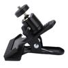 360 Degrees  Rotation Camera Clip Clamp Flash Reflector Holder Mount with Hot Shoe Base for Camera Accessory