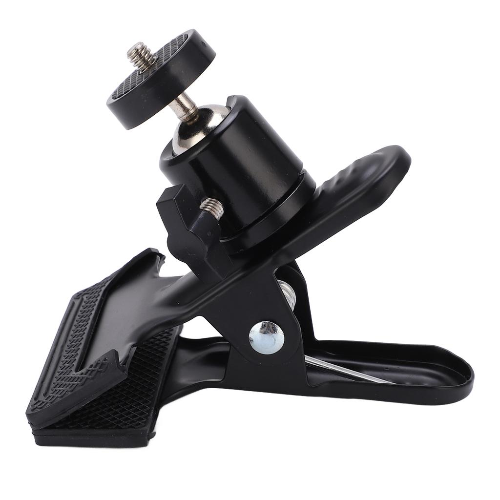 360 Degrees  Rotation Camera Clip Clamp Flash Reflector Holder Mount with Hot Shoe Base for Camera Accessory