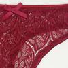 Women Sexy Lace G-string Cotton Thong Strings Ladies T-back Panties Woman Underwear Lingerie 6 Pcs