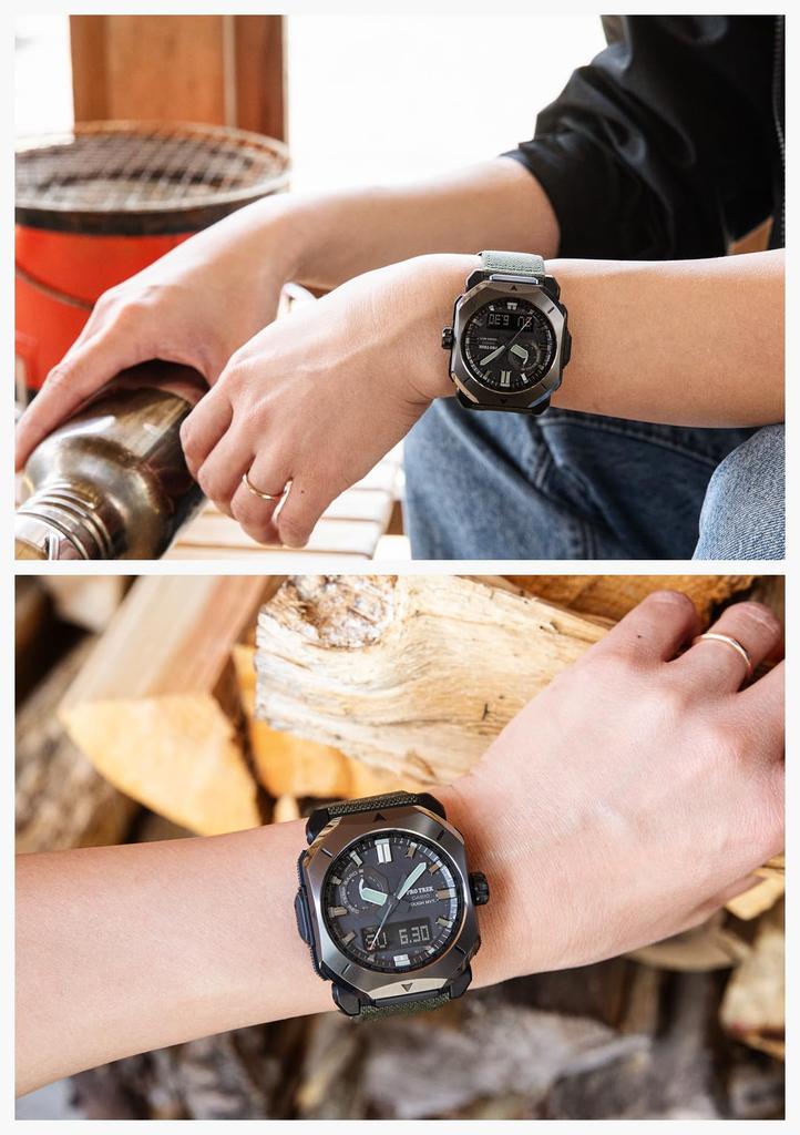Protrek Watch Line Radio Solar Khaki [Casio] []Climber CORDURare/cor™ PRW-6900YB-3JF Мужские
