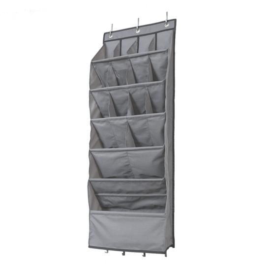 Дверной органайзер для обуви, подвесная сумка, большая вместимость, легкий доступ, простая установка, универсальный держатель для обуви, сумка для хранения