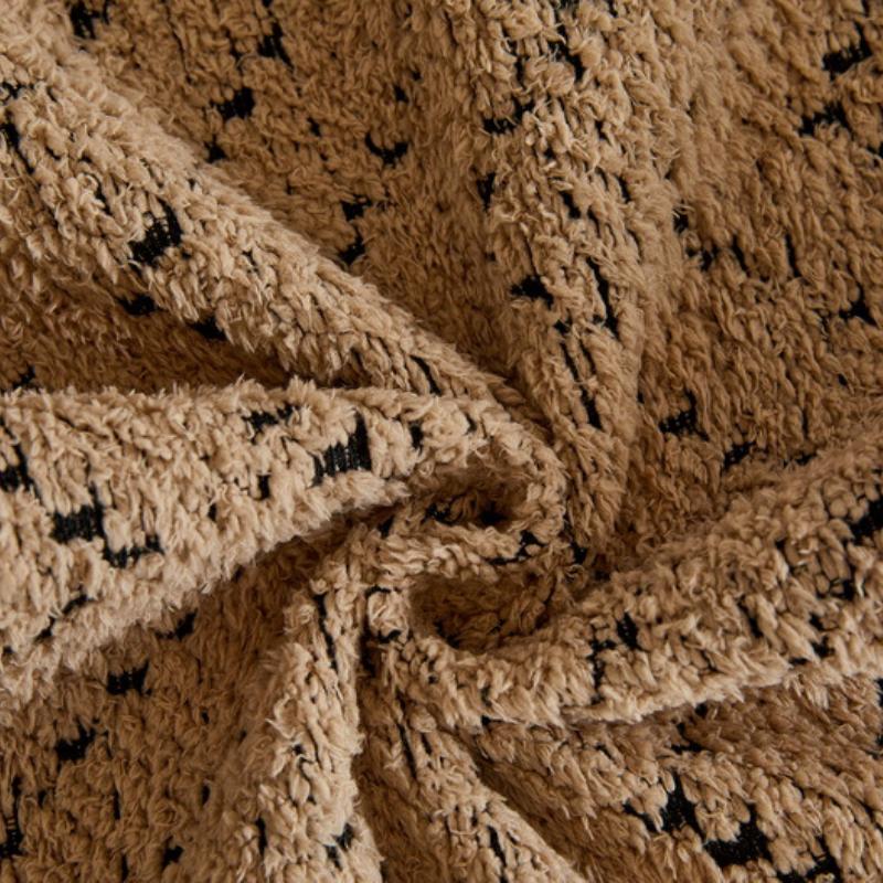 Простая плюшевая подушка для дивана с рябью, украшение для гостиной, противоскользящее полотенце для спинки, современная мода, все включено, стеганый универсальный чехол для дивана