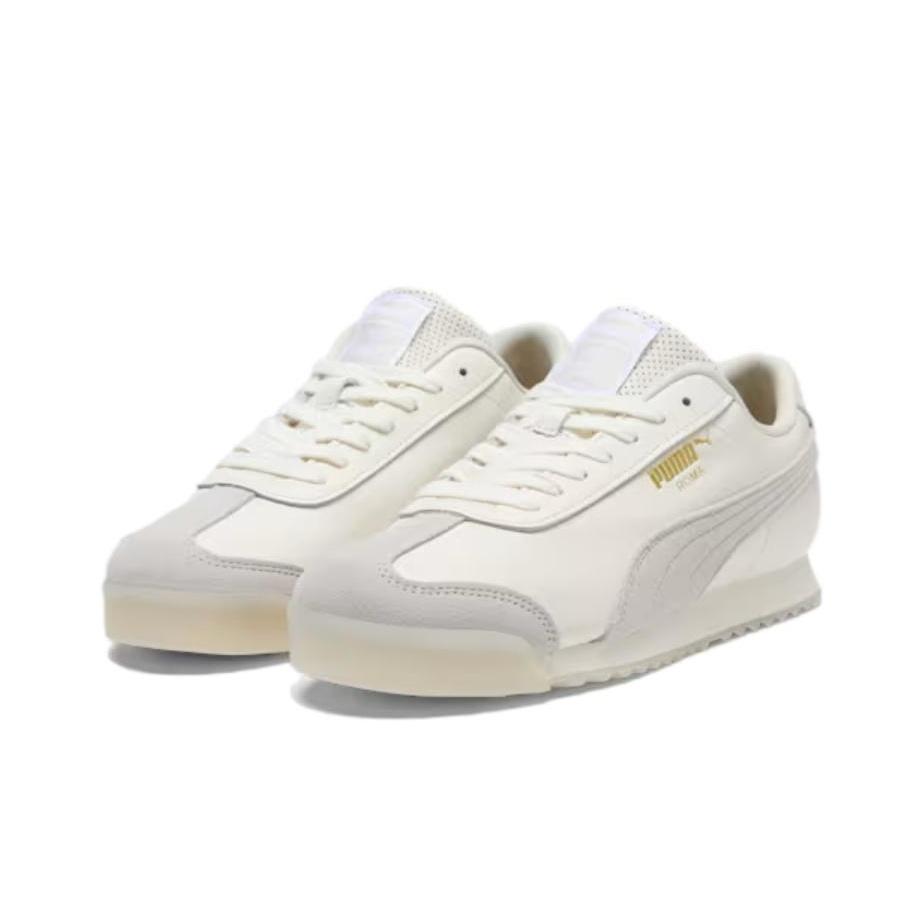 Puma Кроссовки унисекс Roma Warm White Sedate Grey Cream Gold 398572-01