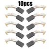 10 шт. угольные щетки моторные щетки ремонтная часть для универсального электродвигателя