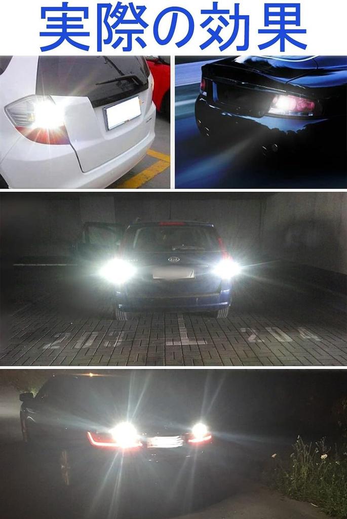 T16 LED Back Lamp, Explosive Light, 1200 Lumens, Built-in Canceller, LED Light, Canbus Back