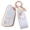 Чехол для ключа VW, Чехол для смарт-ключа, Крышка для ключа, Держатель для ключа, 3 кнопки, Защита от царапин, Стильный,