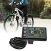 S866 Дисплей для электрического велосипеда со светодиодным индикатором, регулируемая подсветка, водонепроницаемый разъем SM, аксессуар для переоборудования велосипеда 