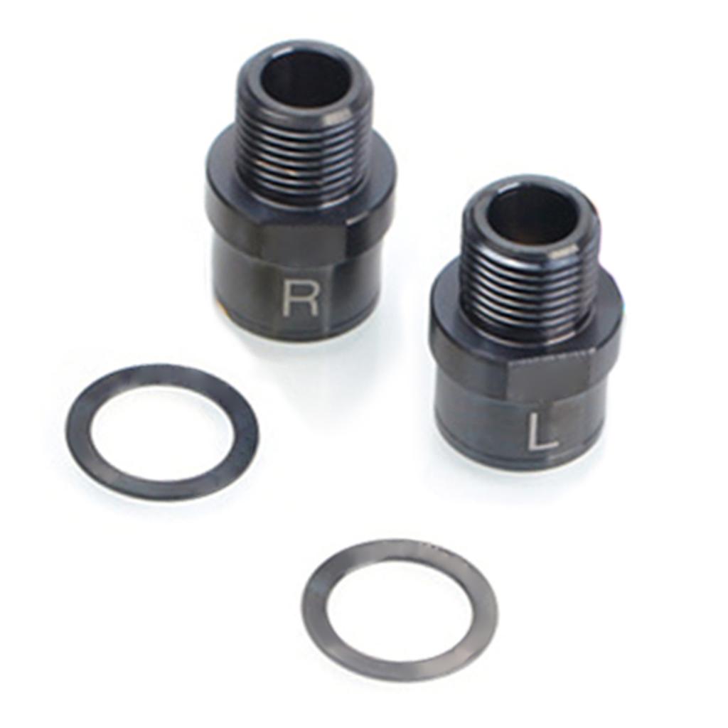 Bike Pedal Extender Cycle Pedals Adapters Bike Pedal Extension Shaft for Road Bike