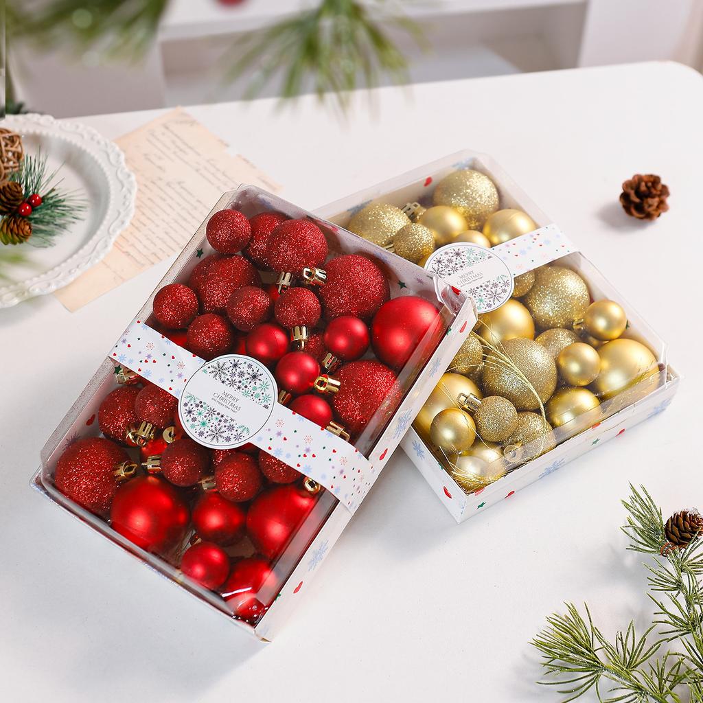 42-piece Christmas Bauble Set