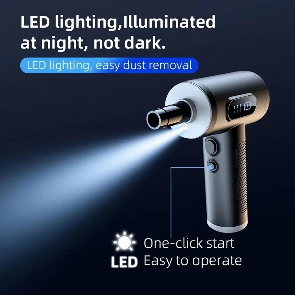 Мощный всасывающий беспроводной пылеуловитель цифровой дисплей воздушный пылеуловитель автомобильный пылесос для автомобиля