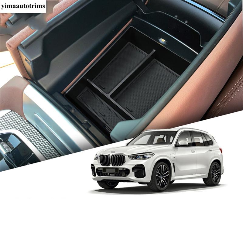 Car Central Console Armrest Storage Box Container Organizer Holder Tray Accessories Fit For BMW X5 G05 X6 G06 X7 G07 - 2024