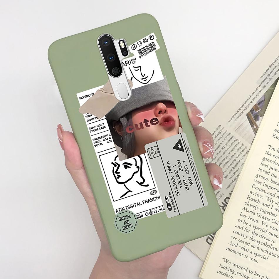 Чехол для OPPO A5 A9 2020 A11x Силиконовый Мягкий Чехол Для OPPOA5 OPPOA9 OPPO A 9 2020 Чехлы для Телефона Модный Милый Конфетный Расписной Fundas