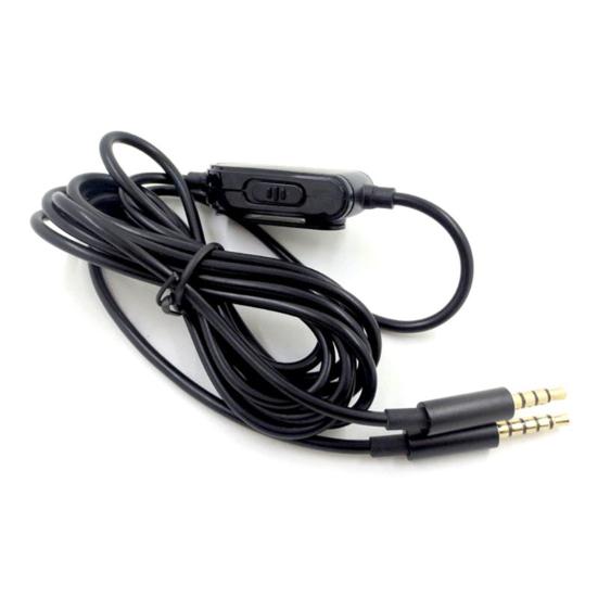3.5mm Audio Cable Volume Control Headset Splitter Male to Male Audio Cord Wire for Astro A10 A40 A30