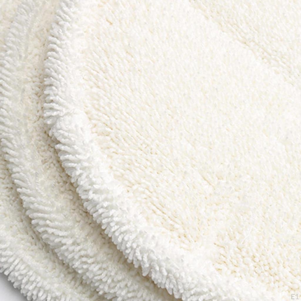 4x электрические насадки для мытья полов 8,07 дюйма, простая установка, аксессуар, заменяет круглую швабру