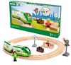 BRIO (Brio World) Train Starter Set Wooden Rail Train Steam Train 33847