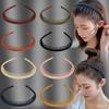 Korean Style Non-slip Hairband Acrylic Teeth Matte Hair Hoop Temperament Make Up