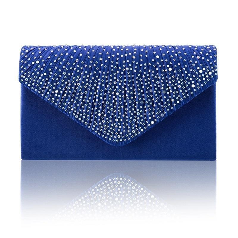 Женский клатч со стразами