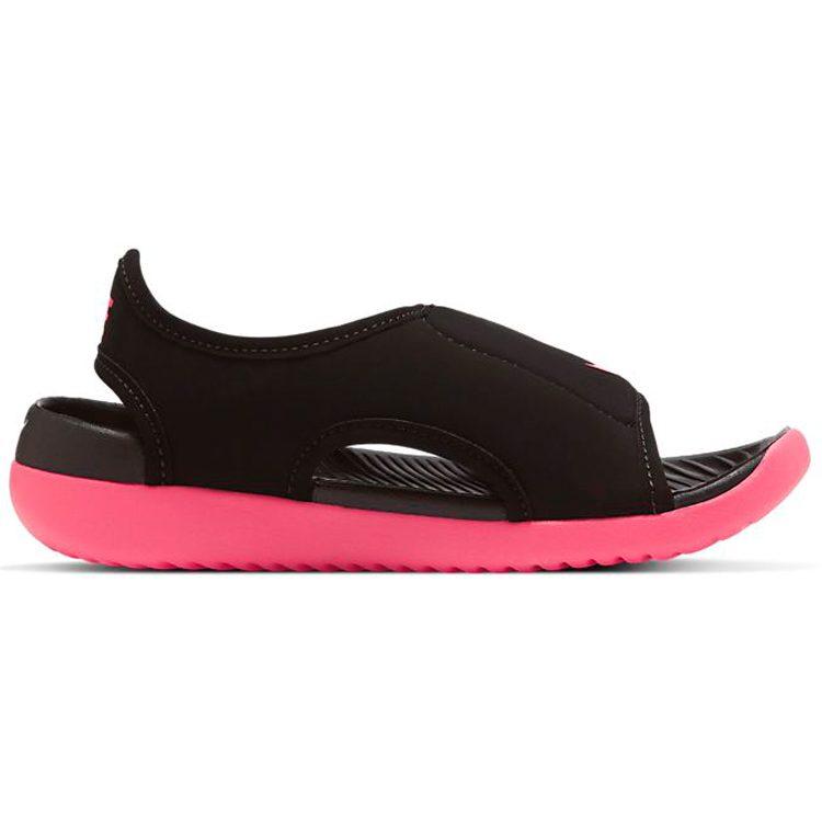 Nike Сандалии Sunray Adjust 5 Черно-розовые Детские DB9562-002