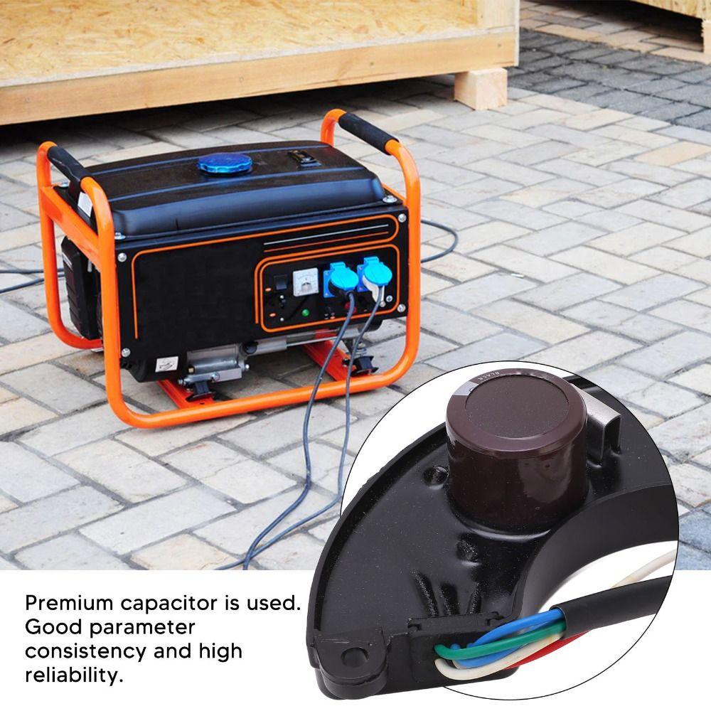 1 Phase 6 Wire AVR Volt Regulator 450V 680UF Voltage Regulator Accessory Controls