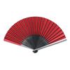 Складной веер Taniguchi Shoudo с алюминиевыми спицами и кольцом Уникальный складной веер с алюминиевыми спицами [Wagami Koji] Женский (Рин)