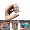 Adorable Cartoon Rabbit Keychain Cute 3d Key Ring For Car Keys In Pink