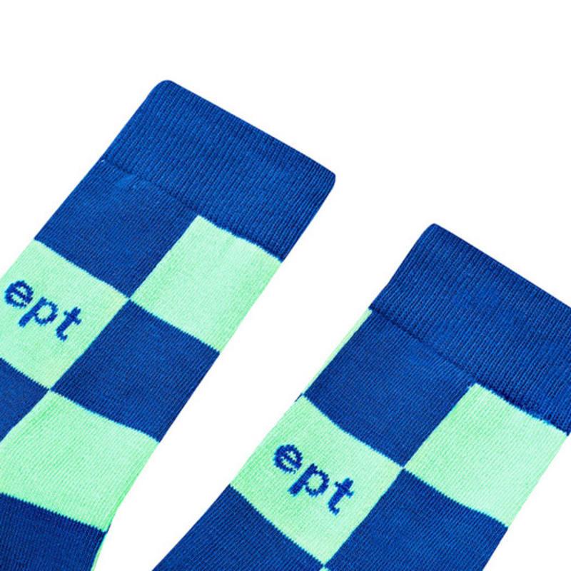 EPT CHECKBOARD SOCKS (BLUE_MINT)
