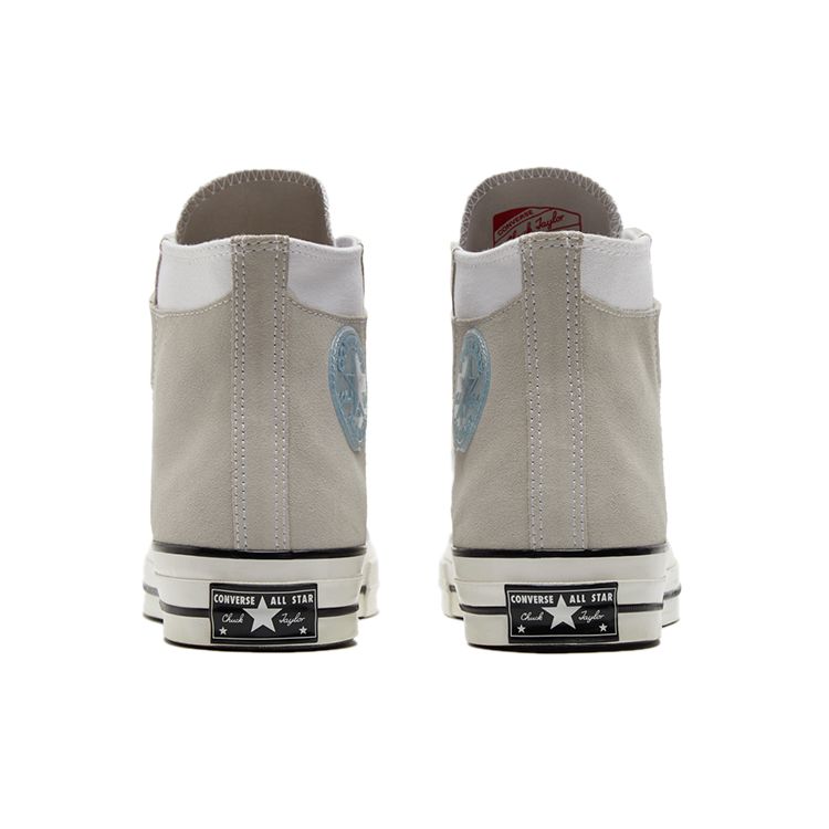 Converse Chuck 70 Crafted Canvas High White Mouse Unisex Sneakers Black A01780C