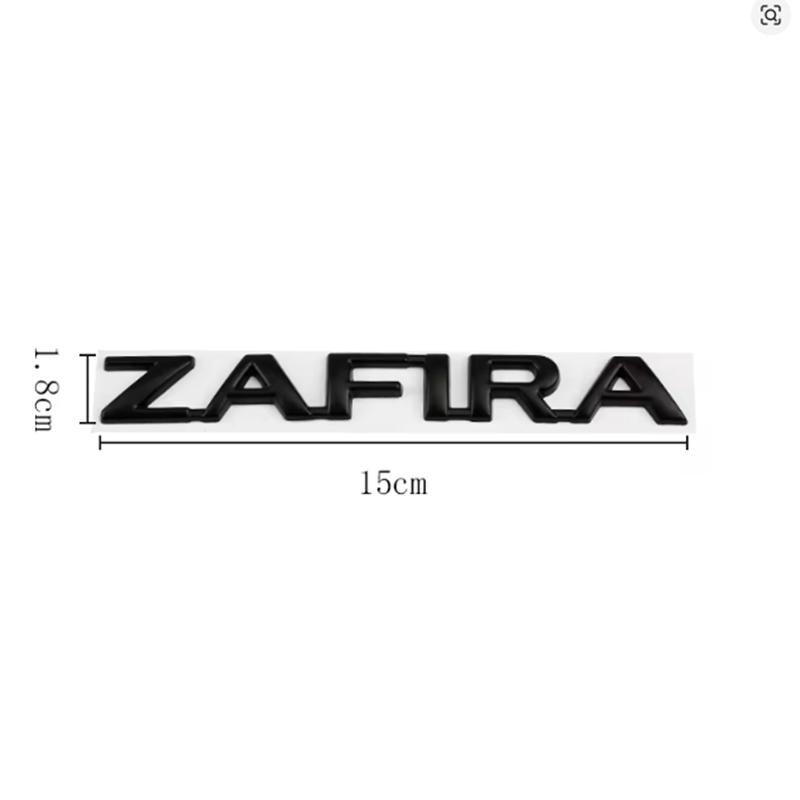 Автомобильные 3D Металлические Буквы Слова Логотип Наклейки Для Opel ZAFIRA Задняя Крышка Багажника Автомобиля Алфавитный Эмблема Значок Декоративные Наклейки