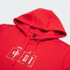 adidas Повседневная спортивная толстовка с принтом в Китае, мужские топы, светло-малиновые GH7809
