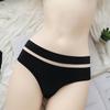 Women's Panties Sexy Brushed Cutout Underwear Women's Mesh Seamless Mid-waist Briefs for Women