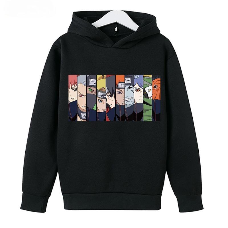 Fire Shadow Series Winter Casual Warm Hoodie Fashionable Printed Soft Children's Hoodies