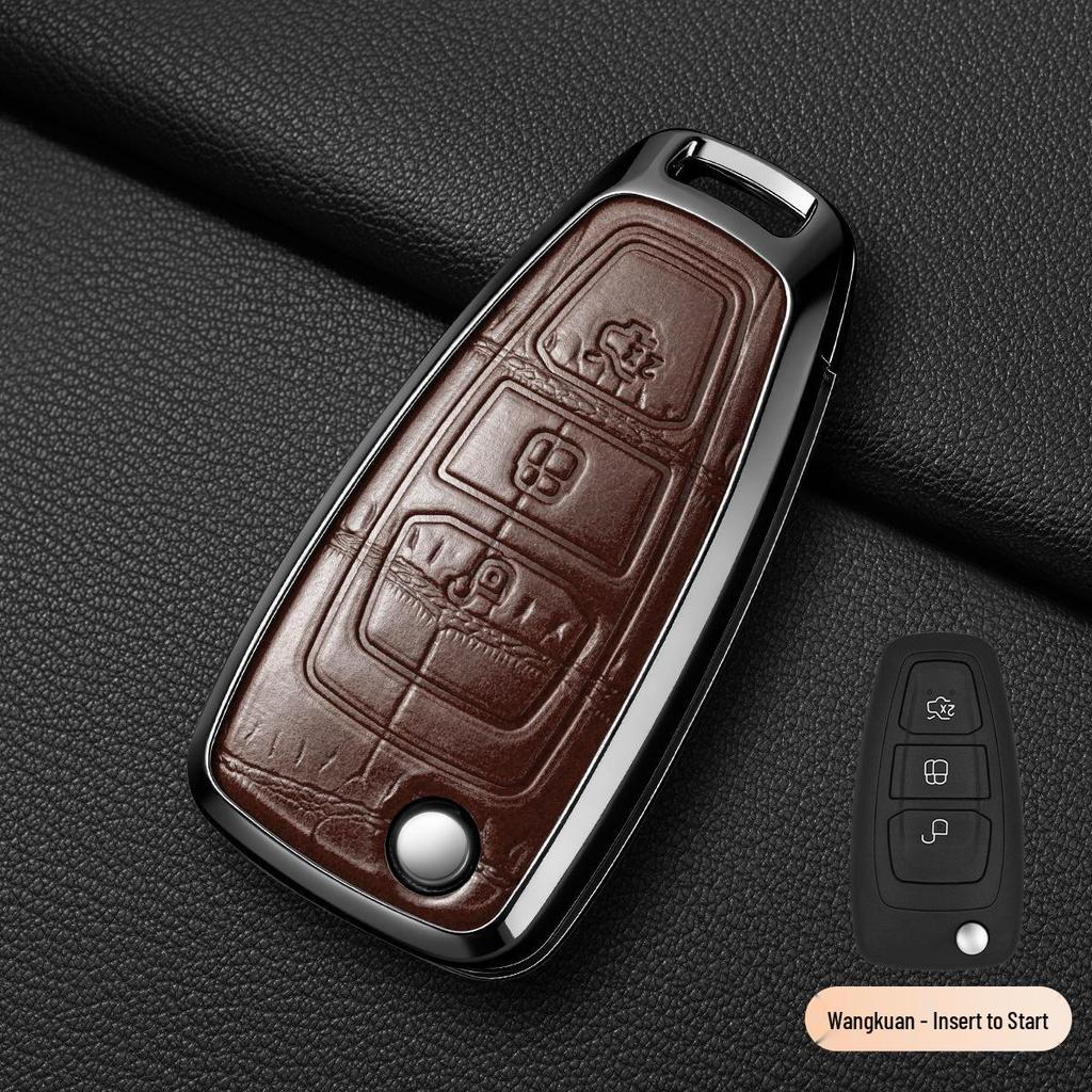 Специальный чехол для ключа Ford Escape Kuga: Держатель для Escort, Focus, Edge, Mondeo и EcoSport